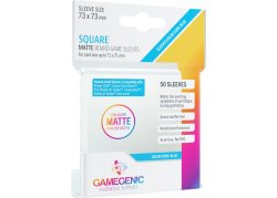 Gamegenic Board Game Sleeves: 73x73mm Matte Square - Color Code: Blue